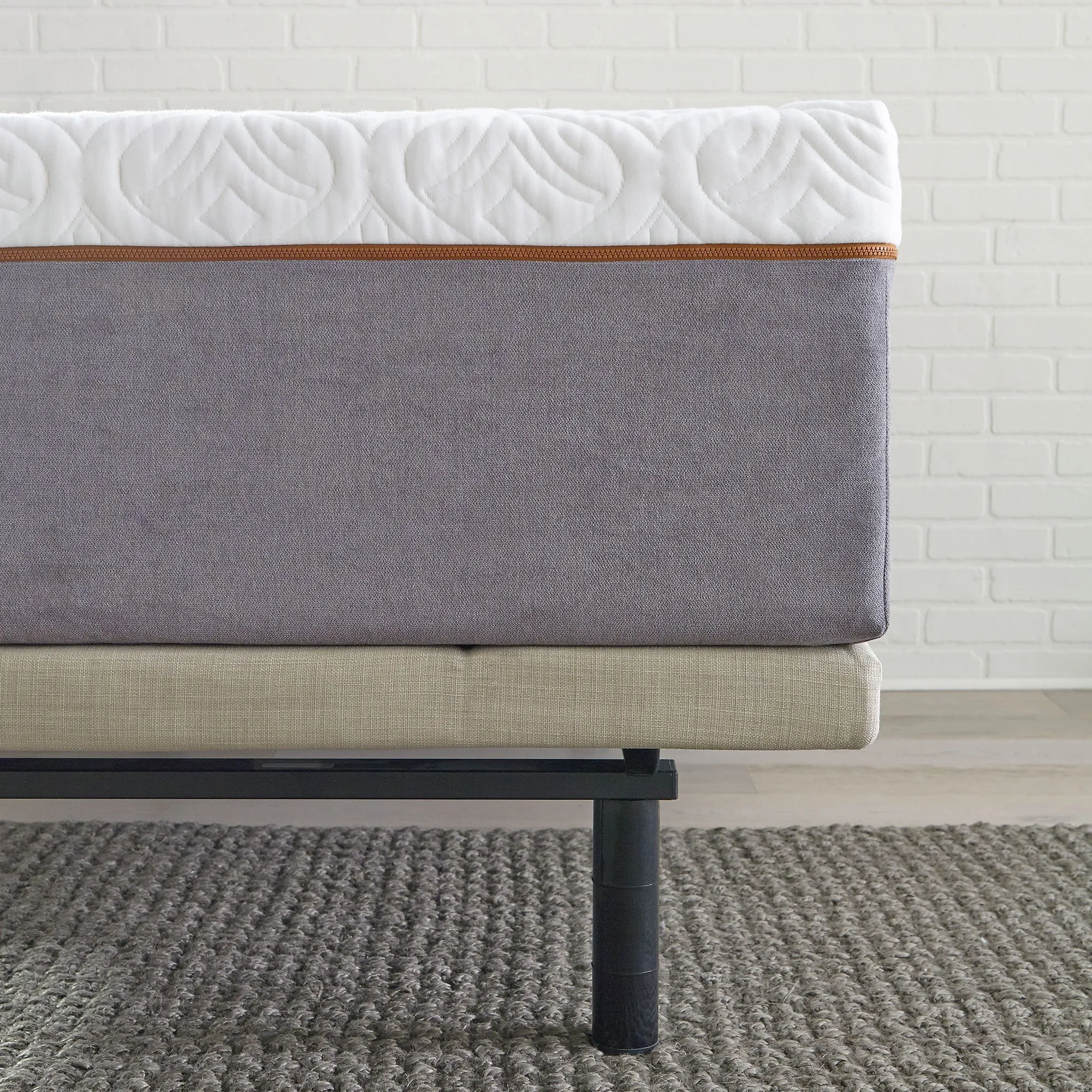 14" Copper Infused Firm Memory Foam Mattress