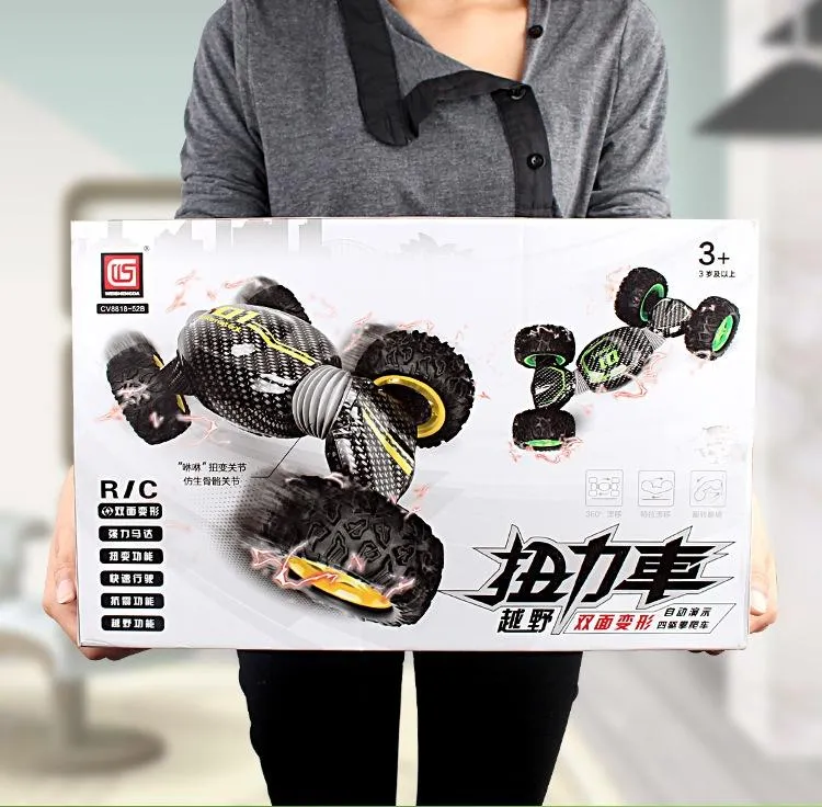 2.4G RC Off-Road Deformation Car | 4WD Climber | Green