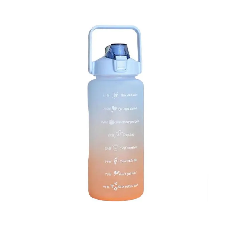 2L Water Bottle With Straw And Lid IF-91