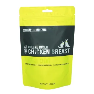 [30% OFF] Freeze Dry Australia Chicken Breast Freeze Dried Cat & Dog Treats 100g