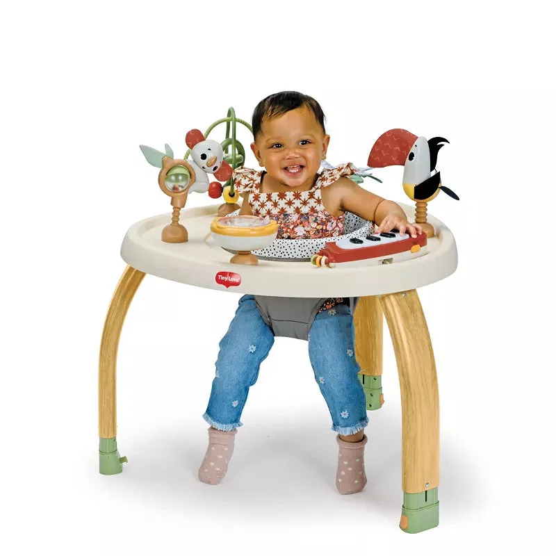 5-in-1 Deluxe Stationary Activity Center - Boho