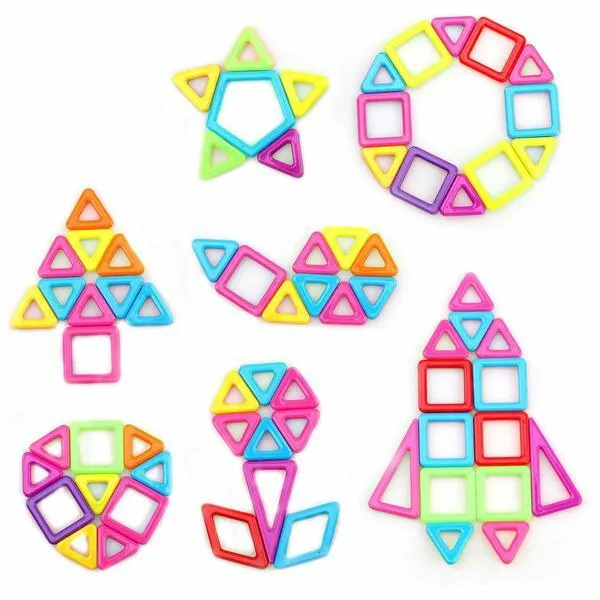 58 Piece Magnetic Mini Building Blocks F13-13-240