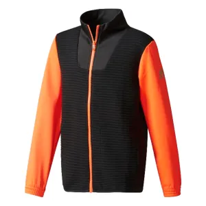 Adidas Youth Training Pure Chaos Jacket Black/Solar Red/Gold Metallic