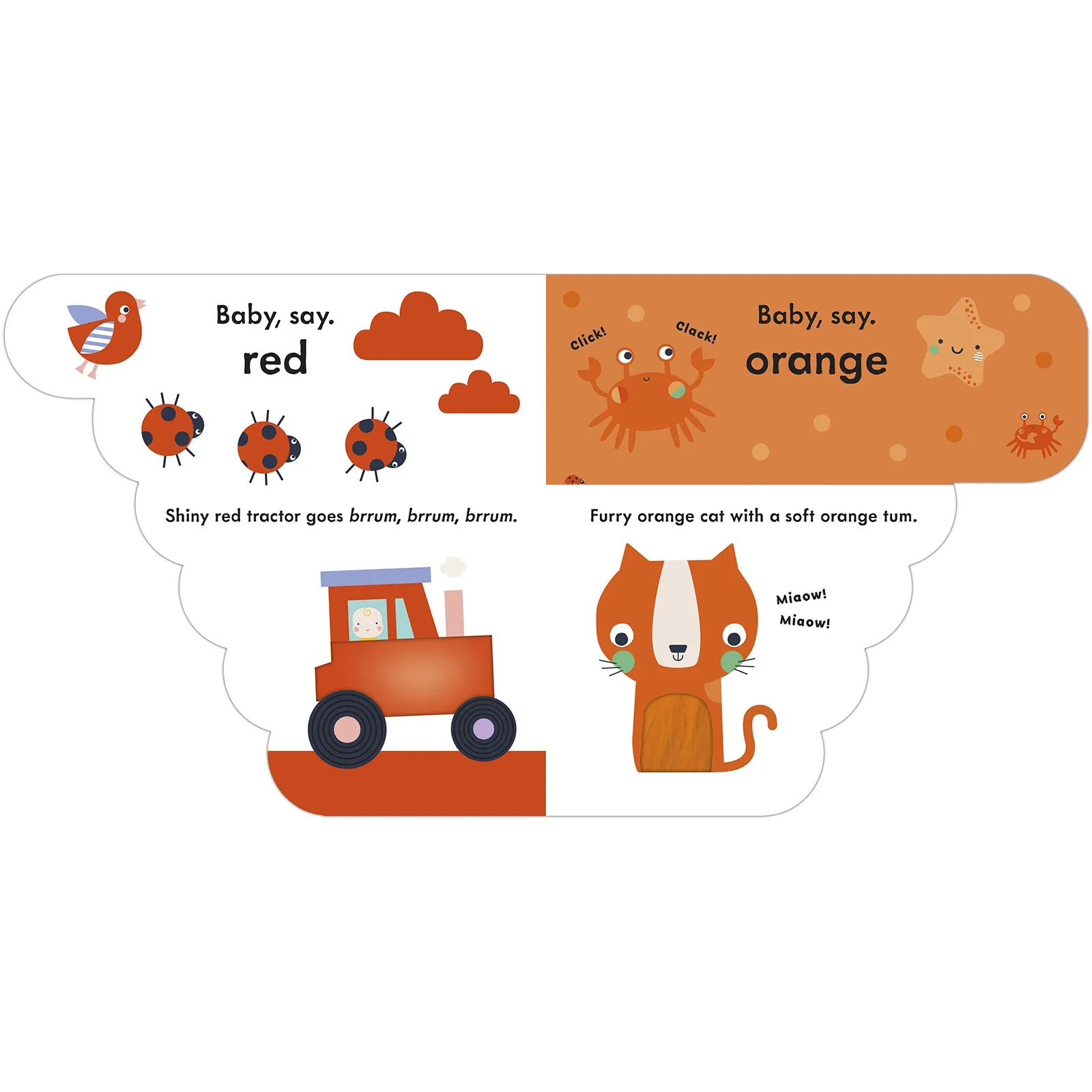 Baby Touch: Rainbow Board Book