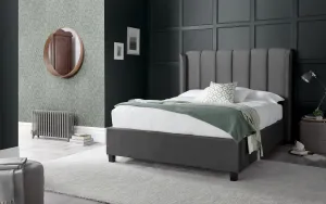 Bedmaster Aurora Velvet Ottoman Storage Bed