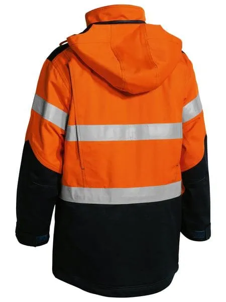 Bisley Taped Two Tone Hi Vis FR Jacket (BJ8100T)
