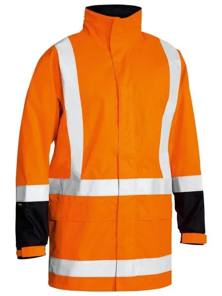 Bisley TTMC-W Taped Hi Vis Rain Shell Jacket (BJ6967T)