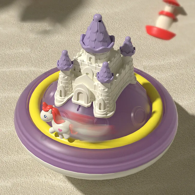 Children's Unicorn Spray Castle Bath Toys