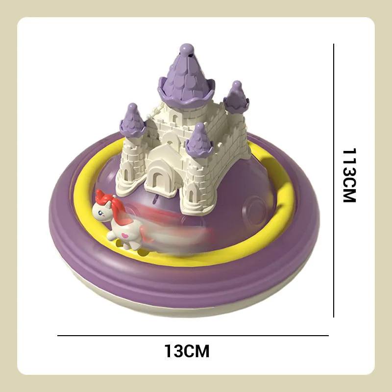 Children's Unicorn Spray Castle Bath Toys