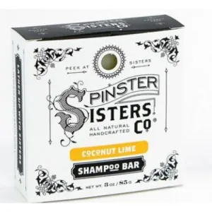 Coconut Lime Shampoo Bar 3 Oz By Spinster Sisters Co