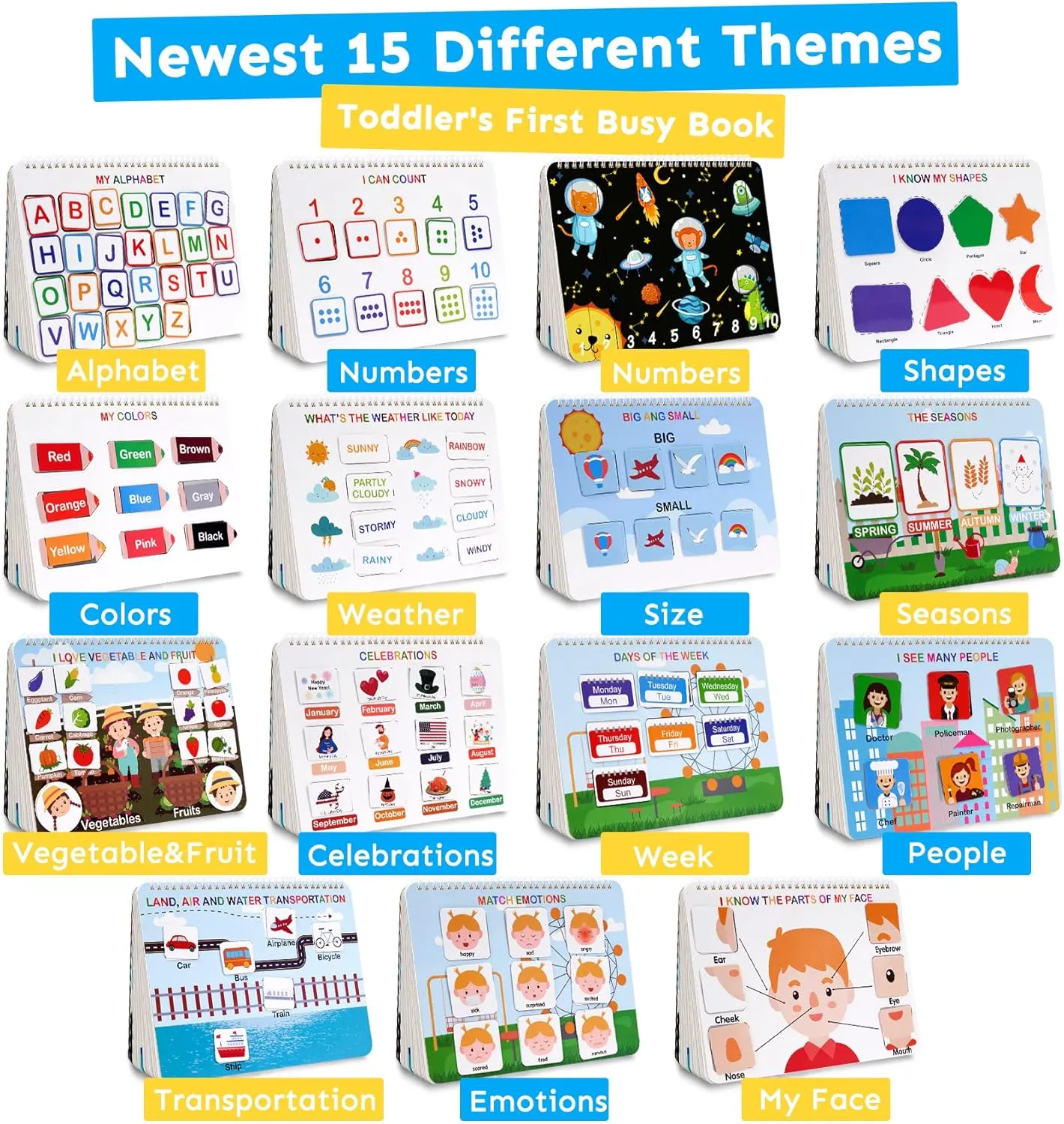 ColorQuest Montessori Learning Binder for Preschoolers: Engage Young Minds with Fun Activities