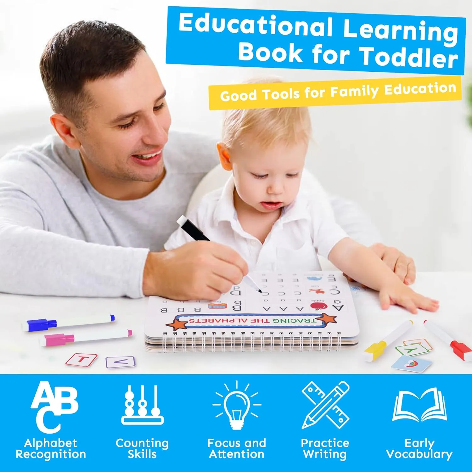 ColorQuest Montessori Learning Binder for Preschoolers: Engage Young Minds with Fun Activities