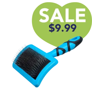 Curved Firm Slicker Brush Medium by Groom Professional