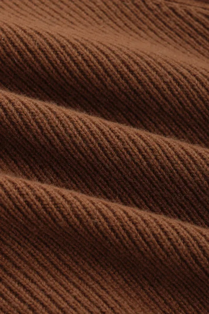 Demi Collared Cardigan in Merino Wool-Cashmere