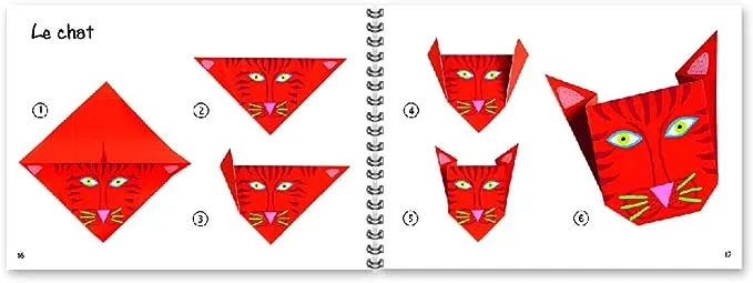 DJECO Animals Origami Paper Craft Kit – Level 1