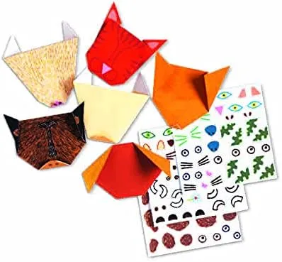 DJECO Animals Origami Paper Craft Kit – Level 1