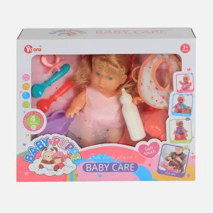 DOLL SET WITH SOUND 9 INCH