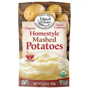 Edward & Sons - Organic Mashed Potatoes Homestyle, 3.5oz