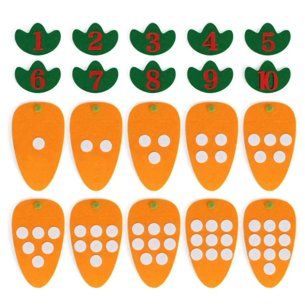 Engaging Montessori Carrot Puzzle Toy - DIY Educational Fun for Kids