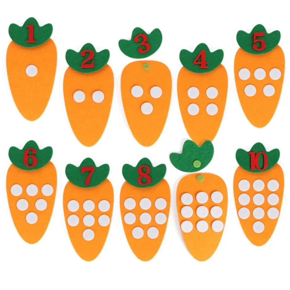 Engaging Montessori Carrot Puzzle Toy - DIY Educational Fun for Kids
