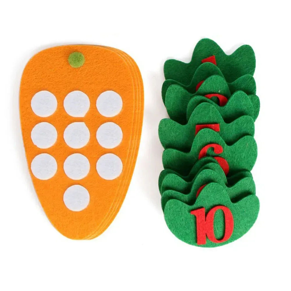 Engaging Montessori Carrot Puzzle Toy - DIY Educational Fun for Kids