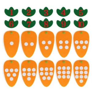 Engaging Montessori Carrot Puzzle Toy - DIY Educational Fun for Kids