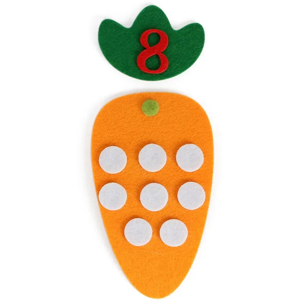 Engaging Montessori Carrot Puzzle Toy - DIY Educational Fun for Kids