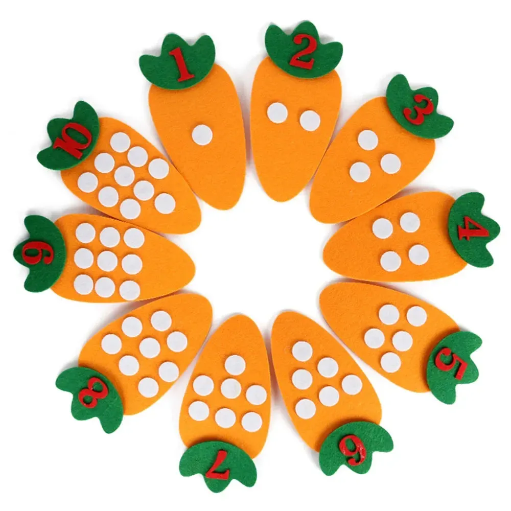 Engaging Montessori Carrot Puzzle Toy - DIY Educational Fun for Kids
