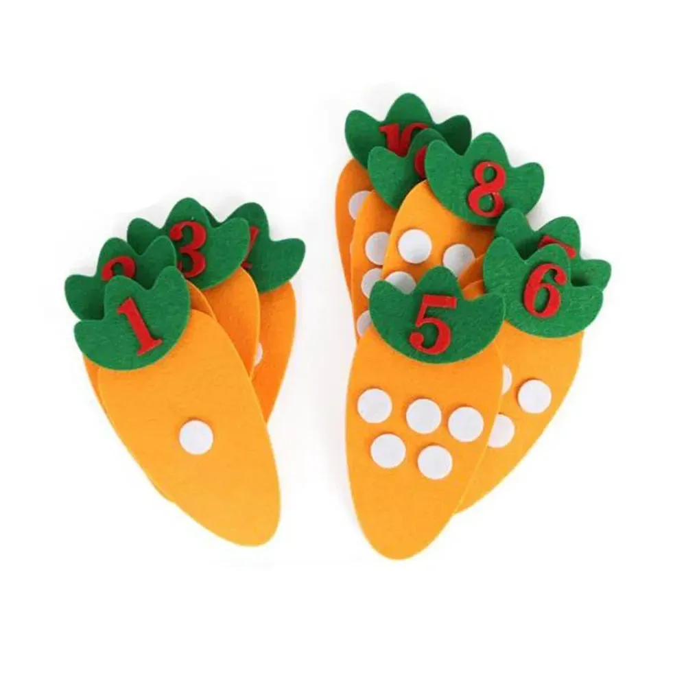 Engaging Montessori Carrot Puzzle Toy - DIY Educational Fun for Kids