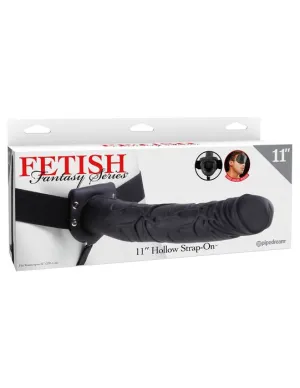 Fetish Fantasy 11 Hollow Strap On Black "