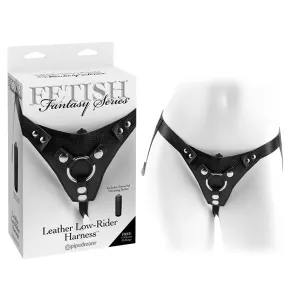 FETISH FANTASY SERIES LEATHER LOW-RIDER HARNESS
