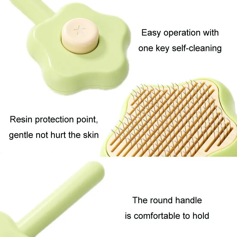 Fine Tooth Pet Comb For Hair Removal & Knots