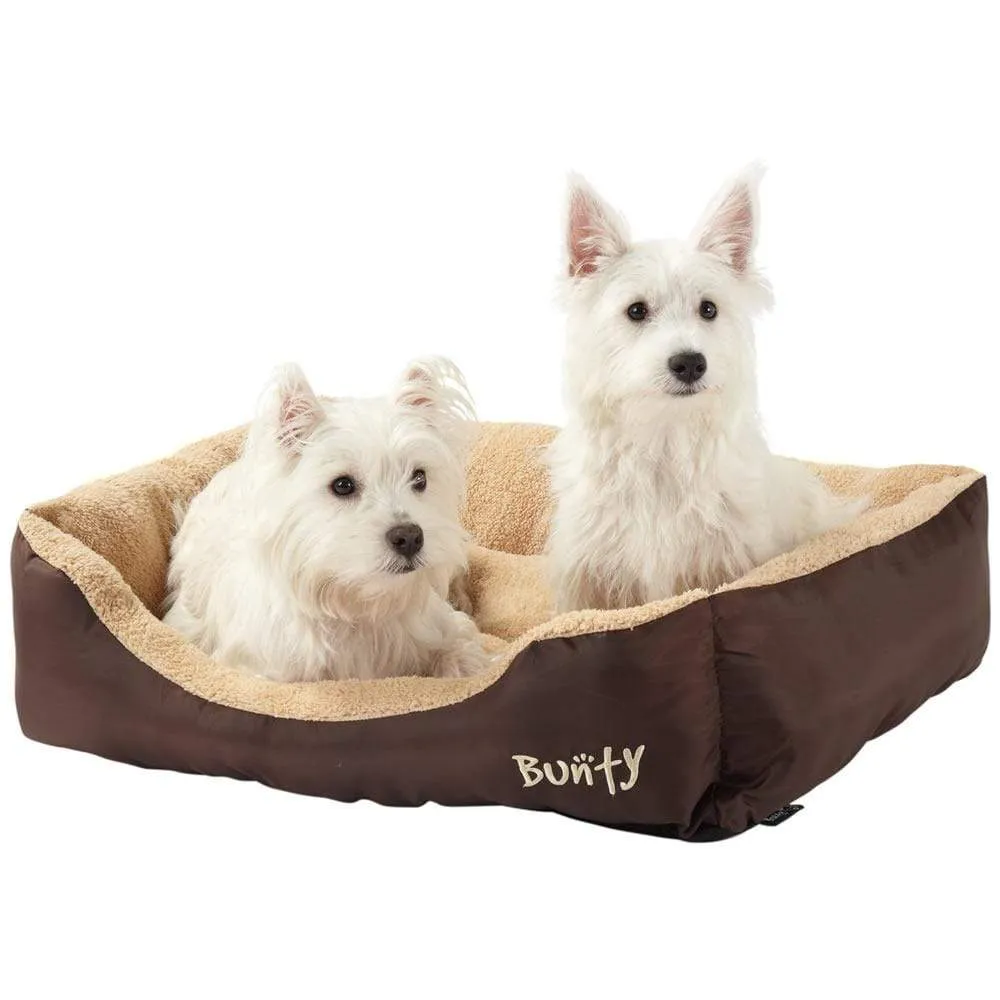 Fleece Dog Bed - Washable - Bunty Deluxe