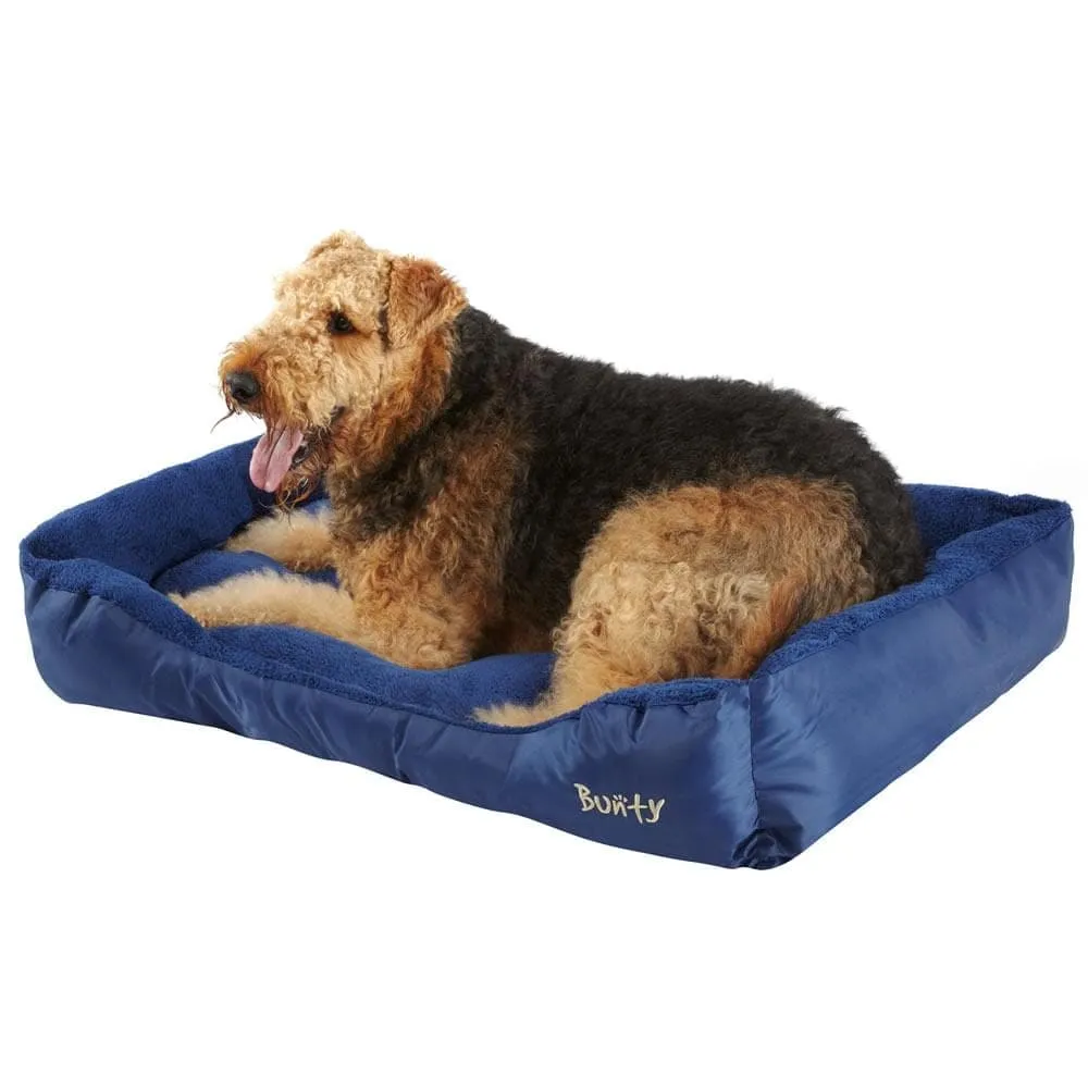 Fleece Dog Bed - Washable - Bunty Deluxe