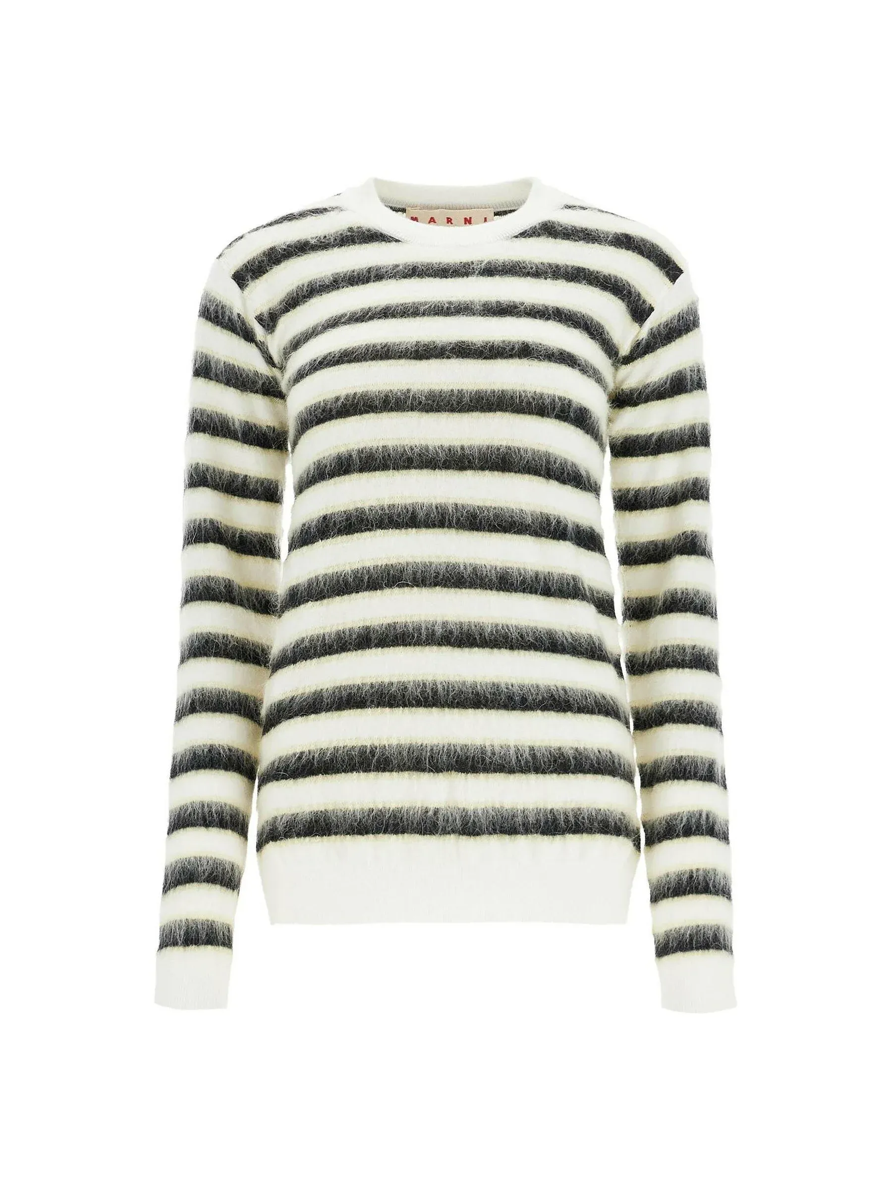 Fuzzy Striped Sweater