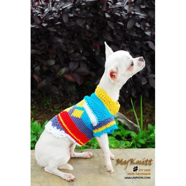 Houndstooth Boy Dog Clothes DK829