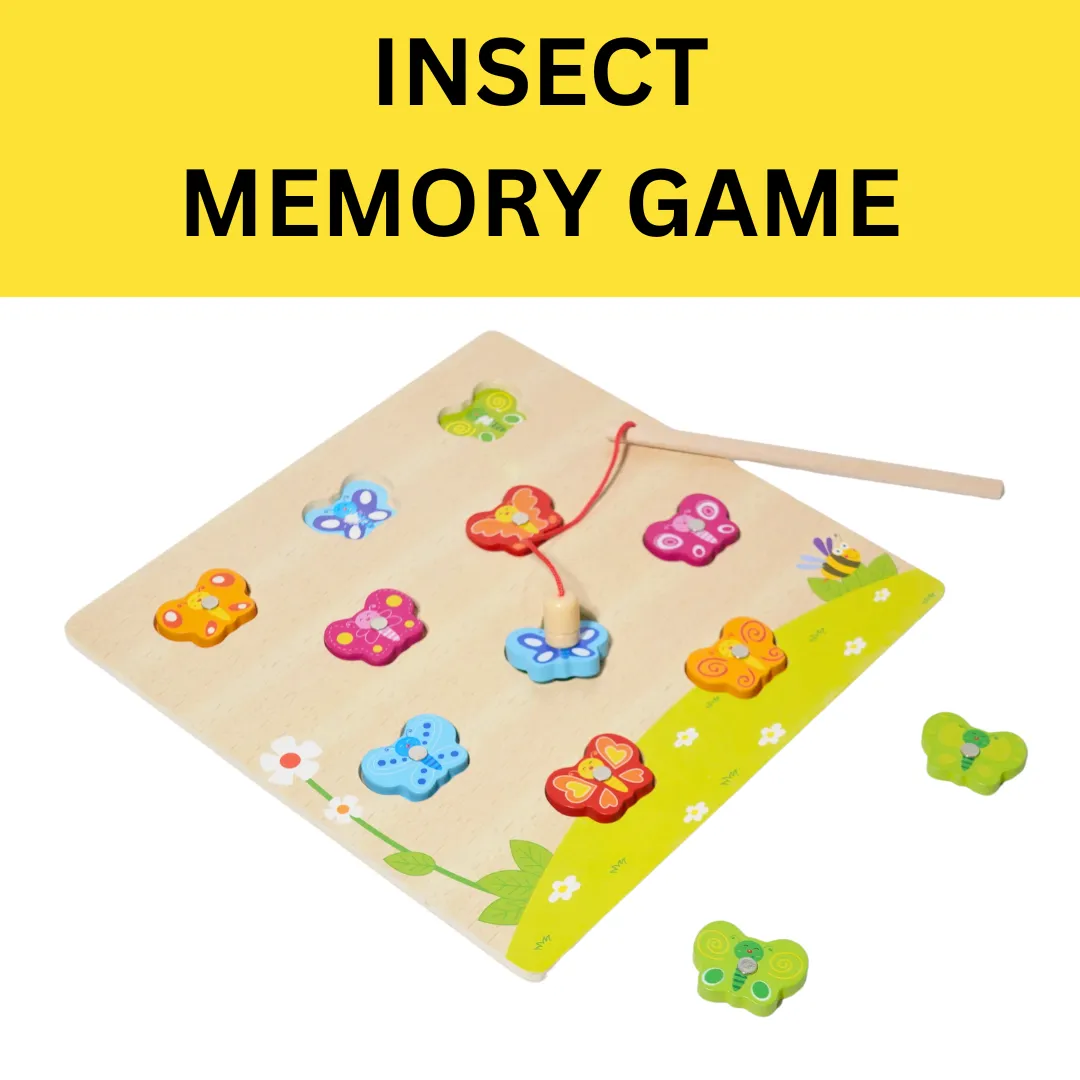 Insect Memory Game For Kids(Random design will be sent)