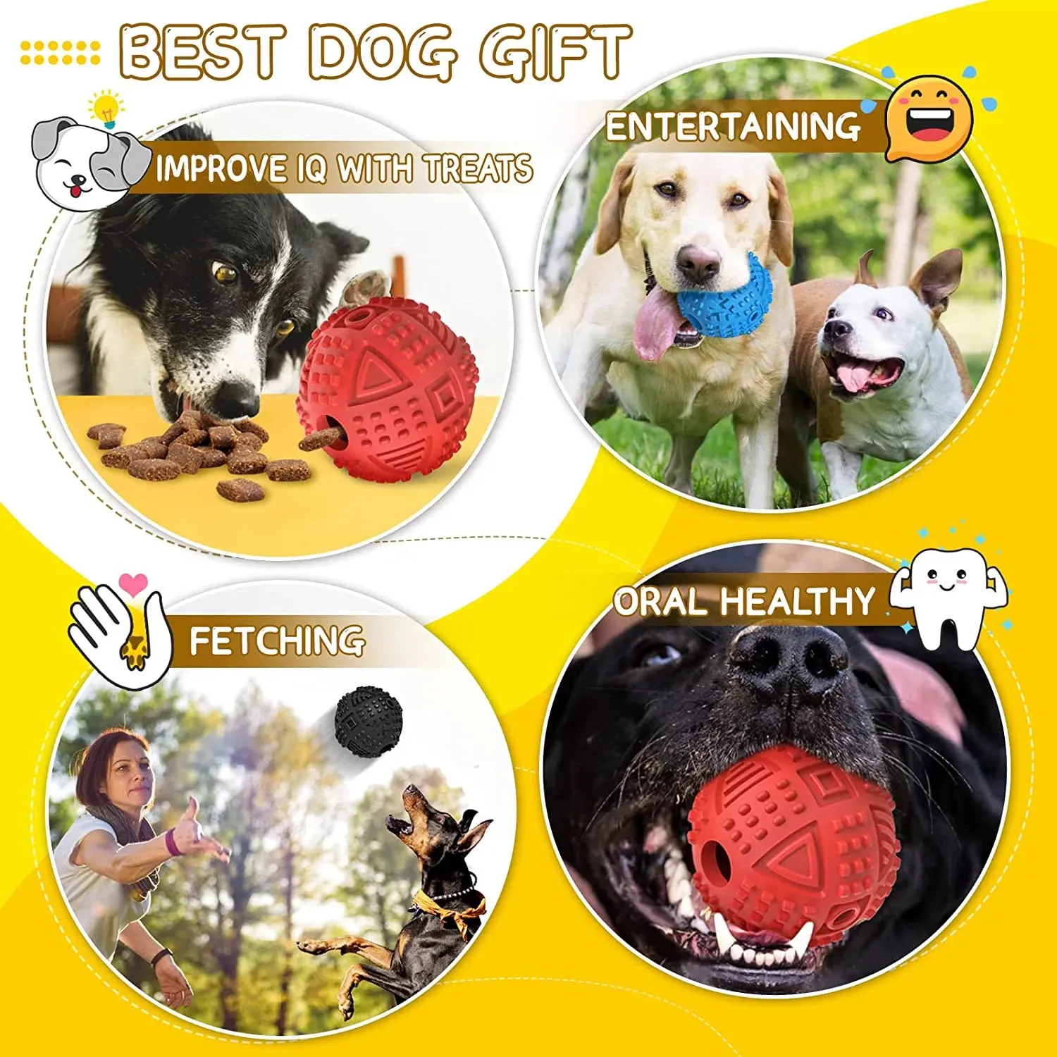 Interactive Treat Dispensing Dog Toy - Meet Treat Tumblers! 🐾🍖