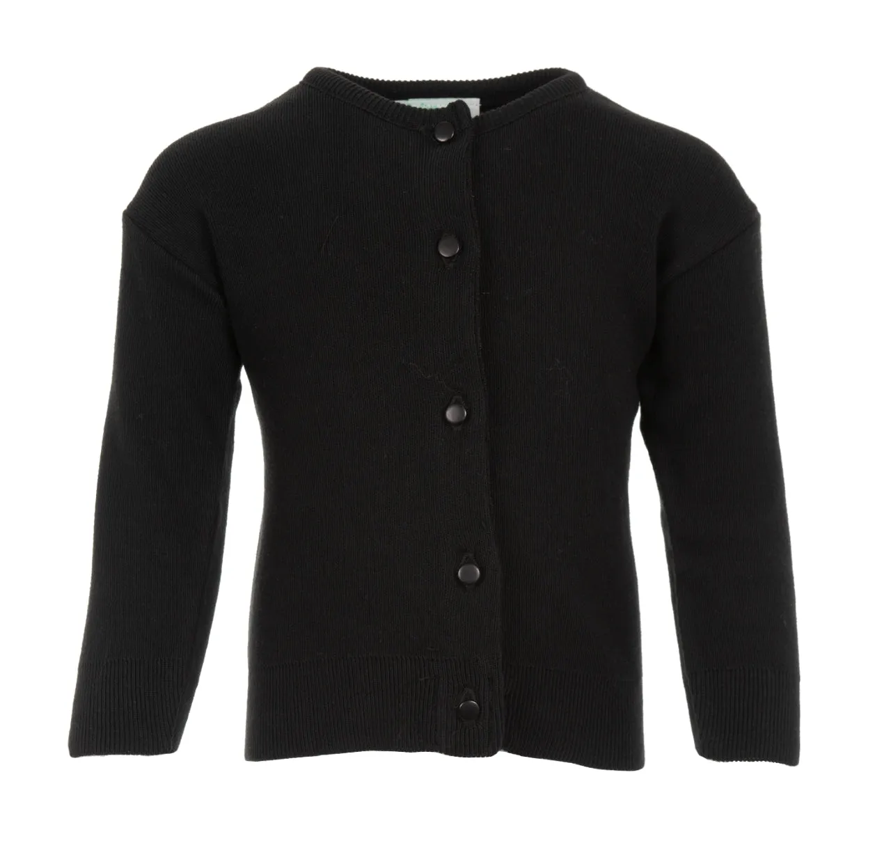 JB Cotton Cashmere Black Girl Cardigan