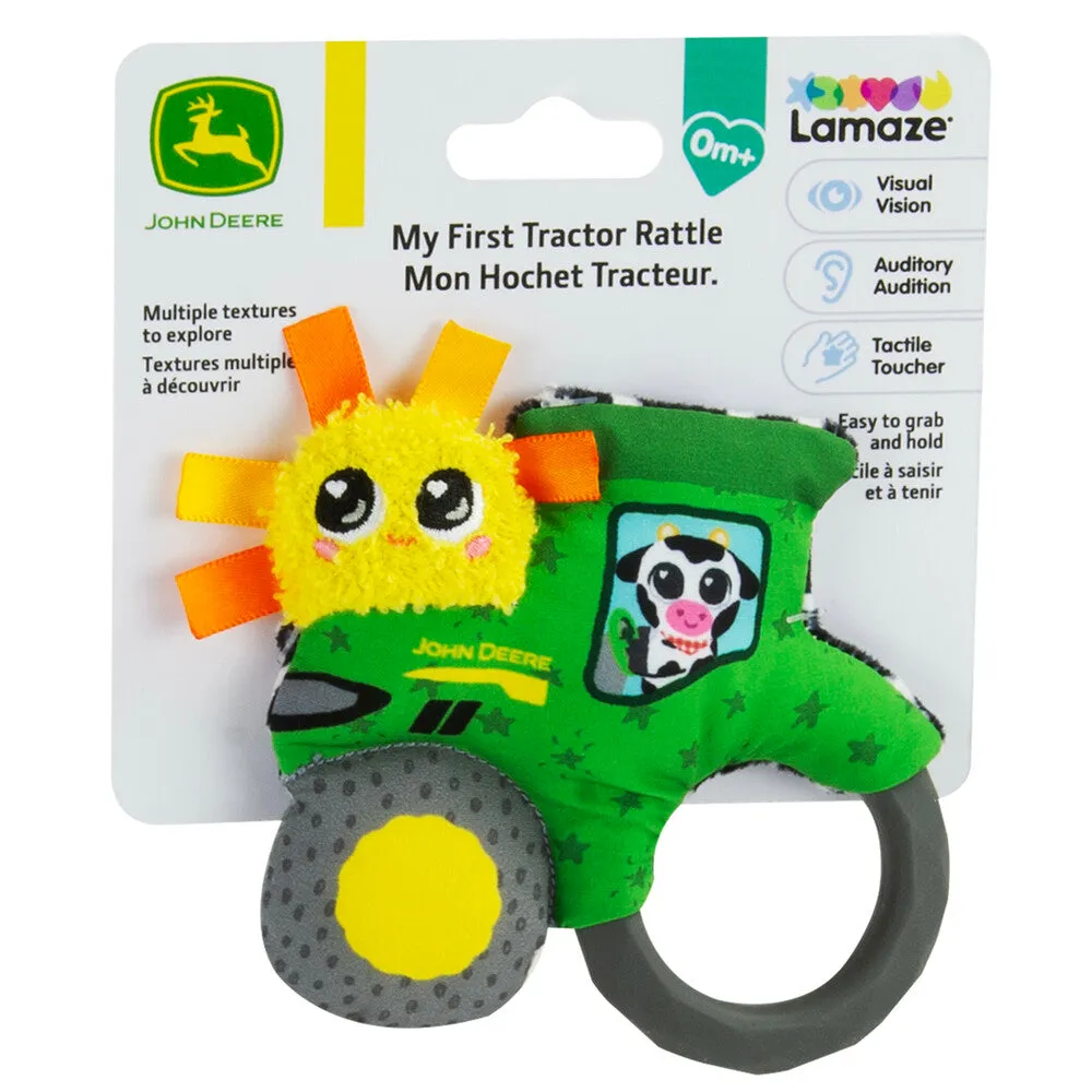 John Deere Lamaze My First Tractor Rattle Toy