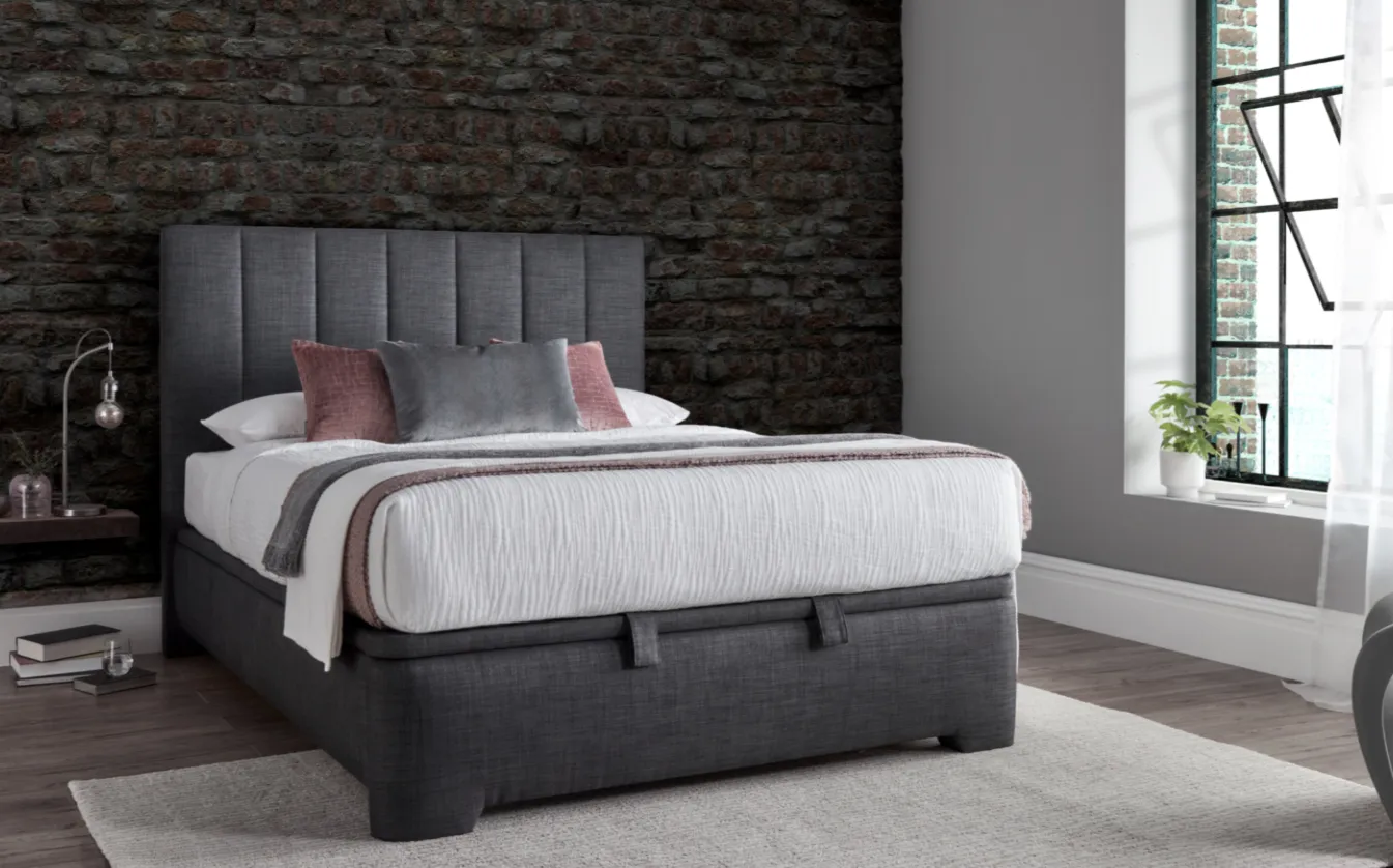 Kaydian Medburn Slate Ottoman Bed Frame