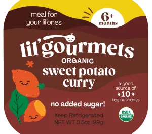 Lil Gourmets - Sweet Potato Curry, 3.5 Oz - Pack of 8