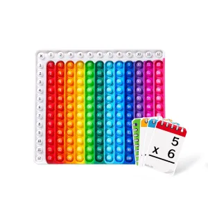 Math Flash Cards and Pop Fidget Chart