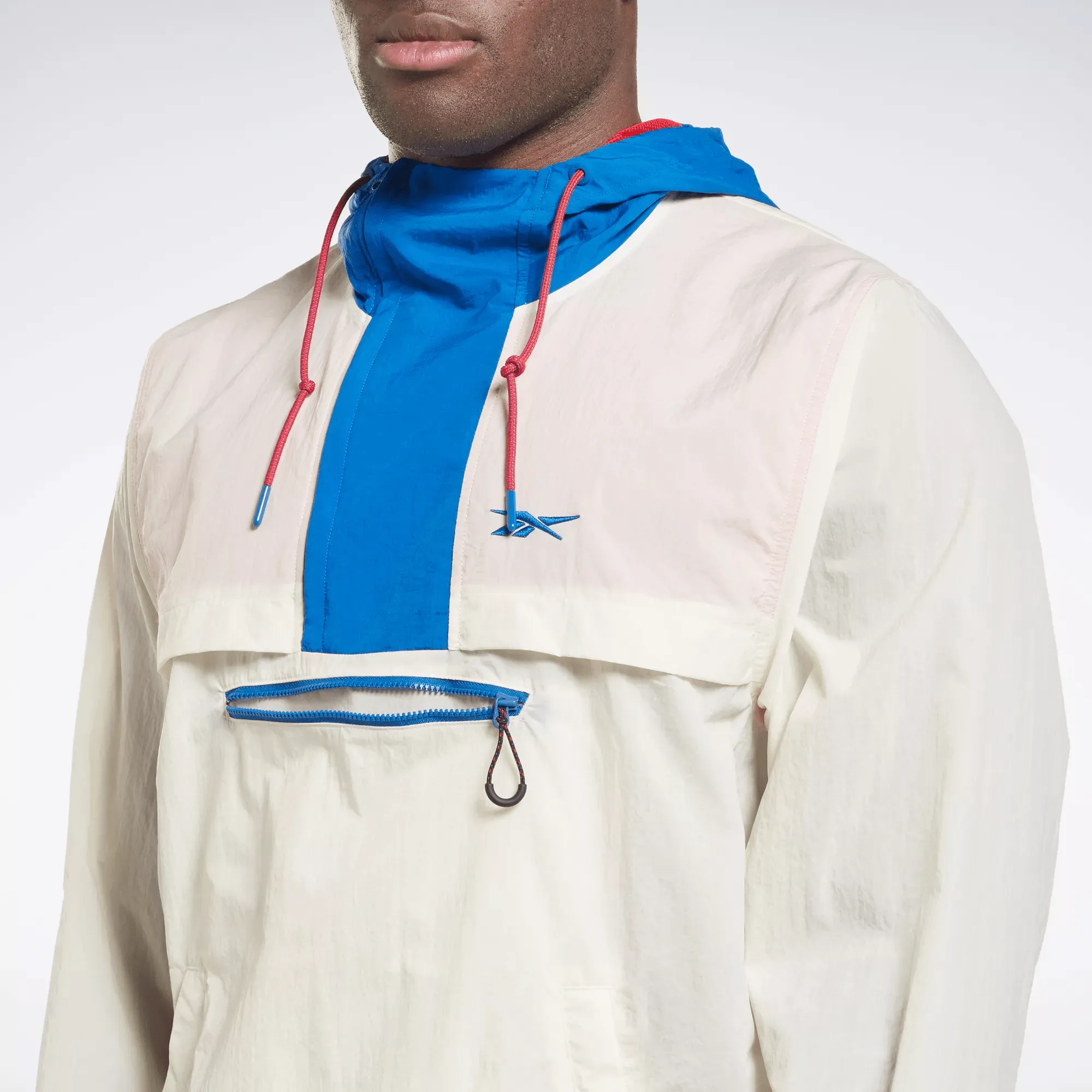 Men's Lightweight Woven Anorak Jacket