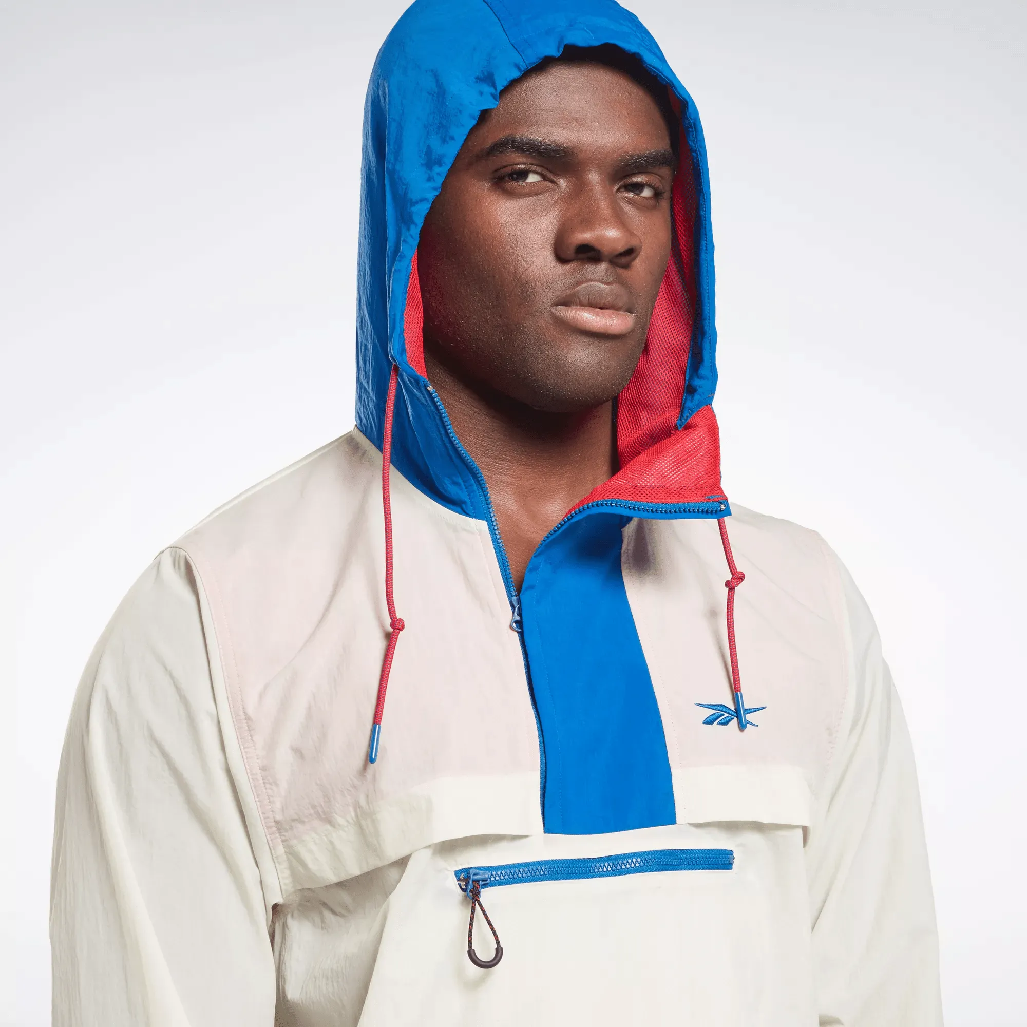 Men's Lightweight Woven Anorak Jacket