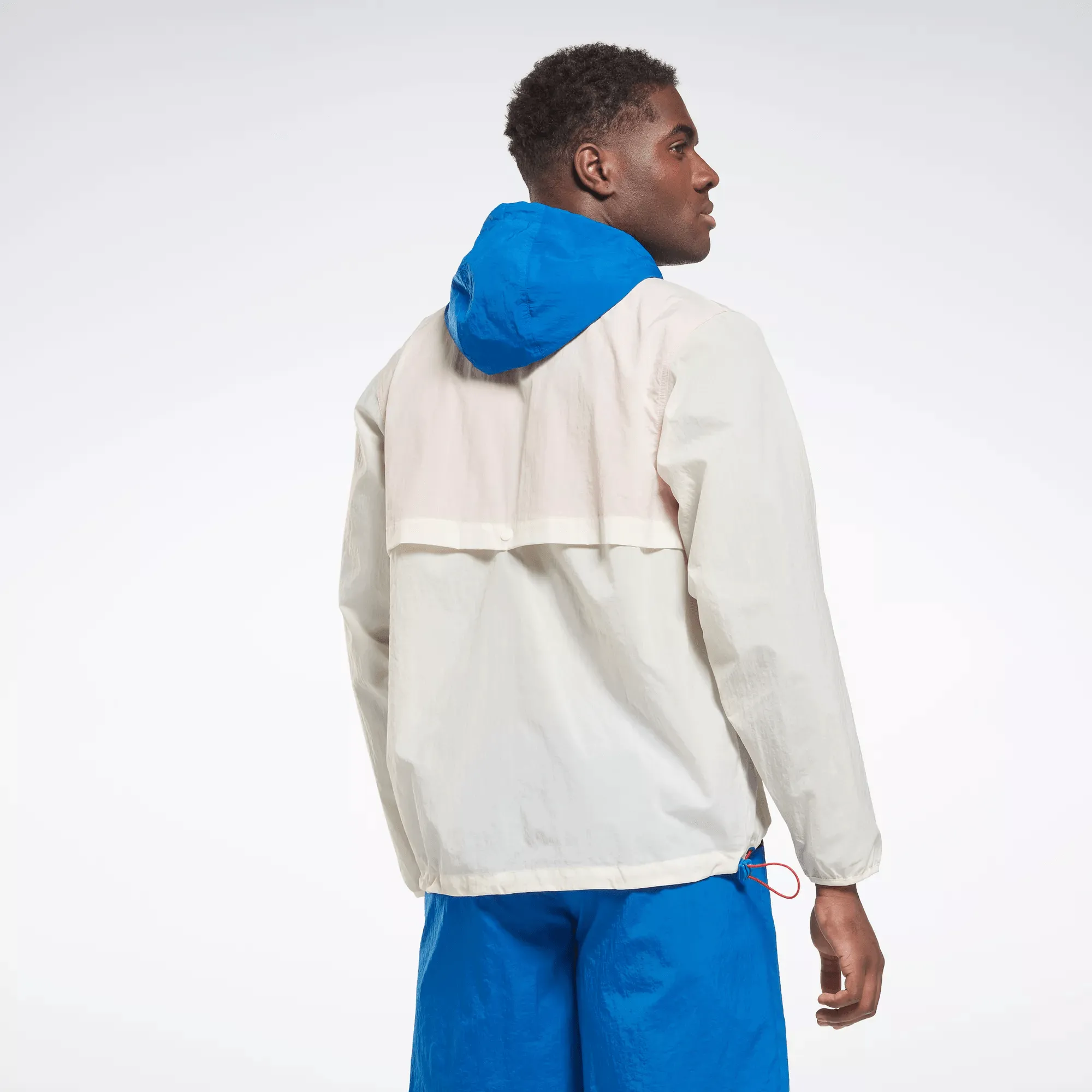 Men's Lightweight Woven Anorak Jacket