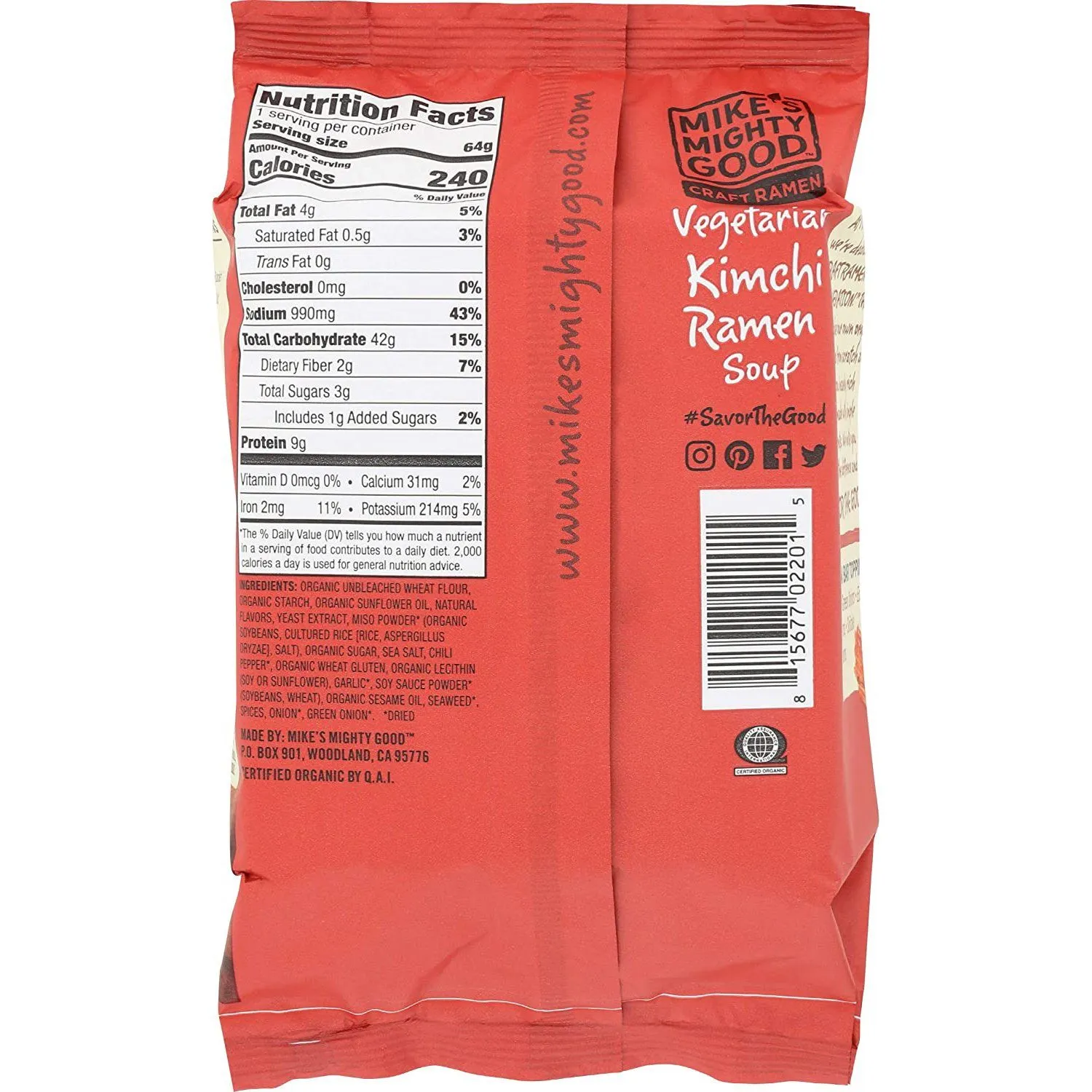 Mike's Mighty Good Craft Ramen Soup