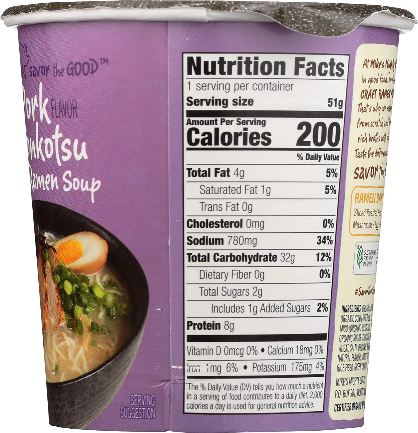 Mike's Mighty Good Craft Ramen Soup