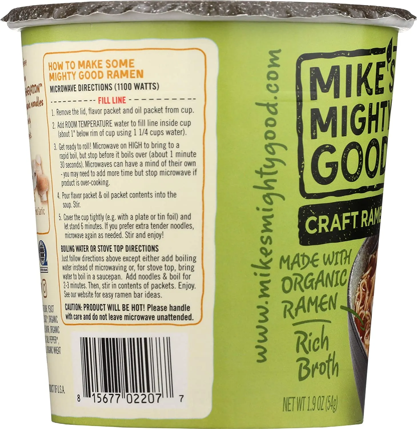 Mike's Mighty Good Craft Ramen Soup