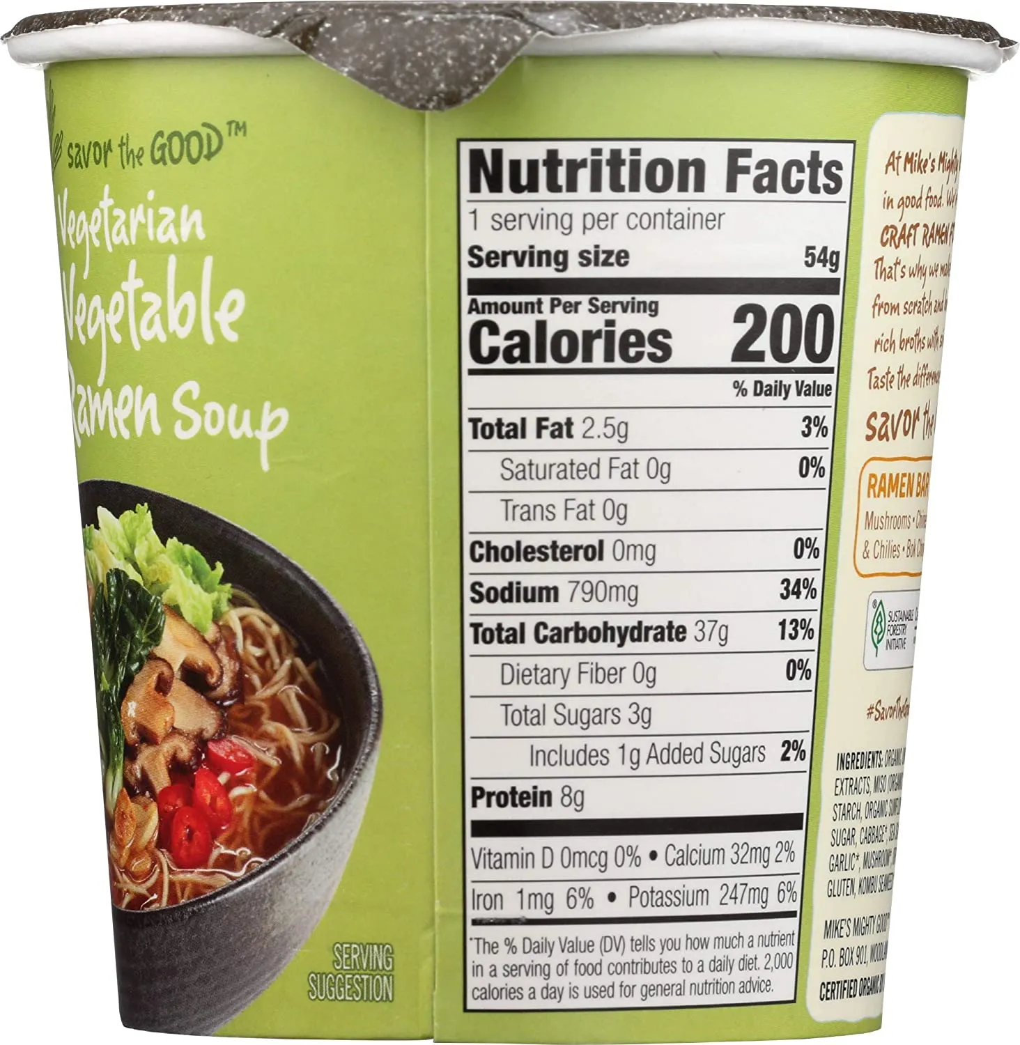 Mike's Mighty Good Craft Ramen Soup